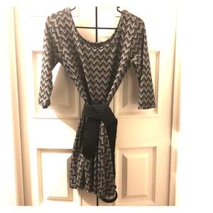 BeBop M Dress black/white/grey dress